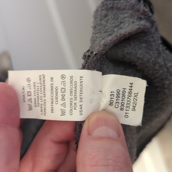 Men's Vintage Chaos Full Zip Jacket Size 2XL - Picture 8 of 8